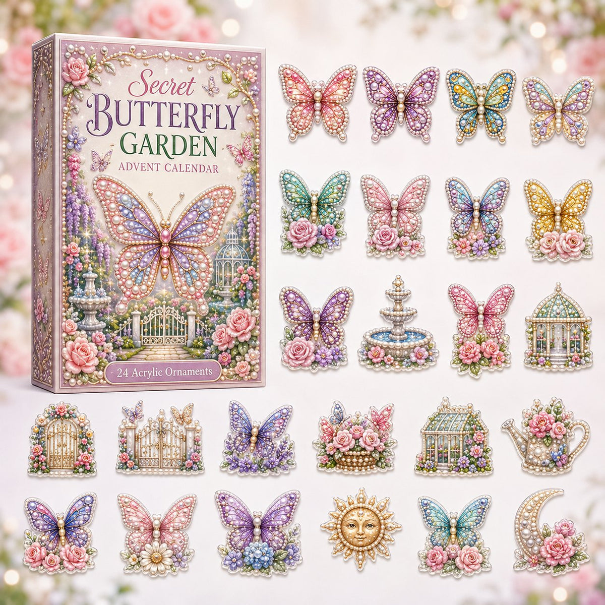 Secret Butterfly Garden advent calendar