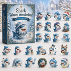 Shark Winter Wonderland advent calendar