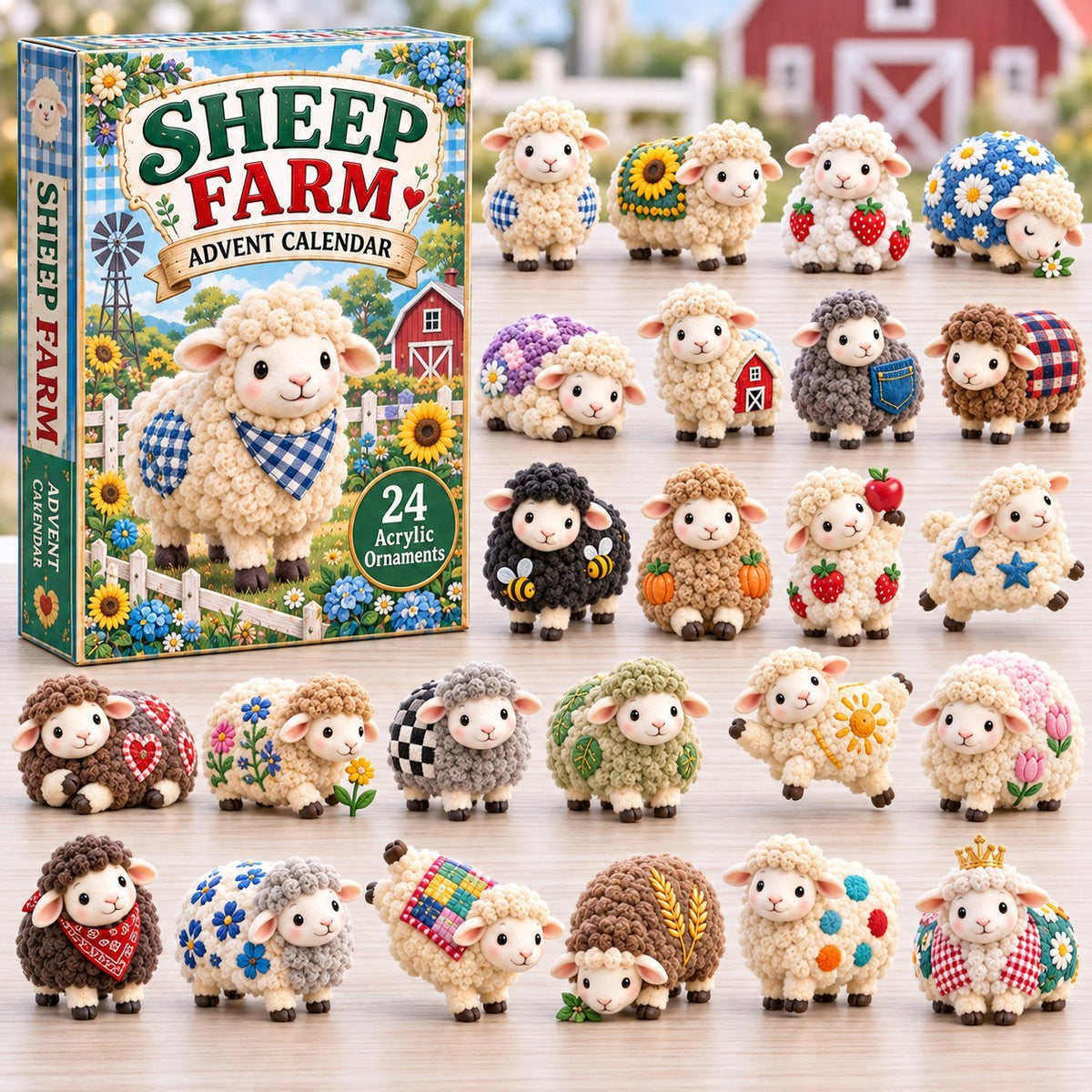 Sheep Farm advent calendar