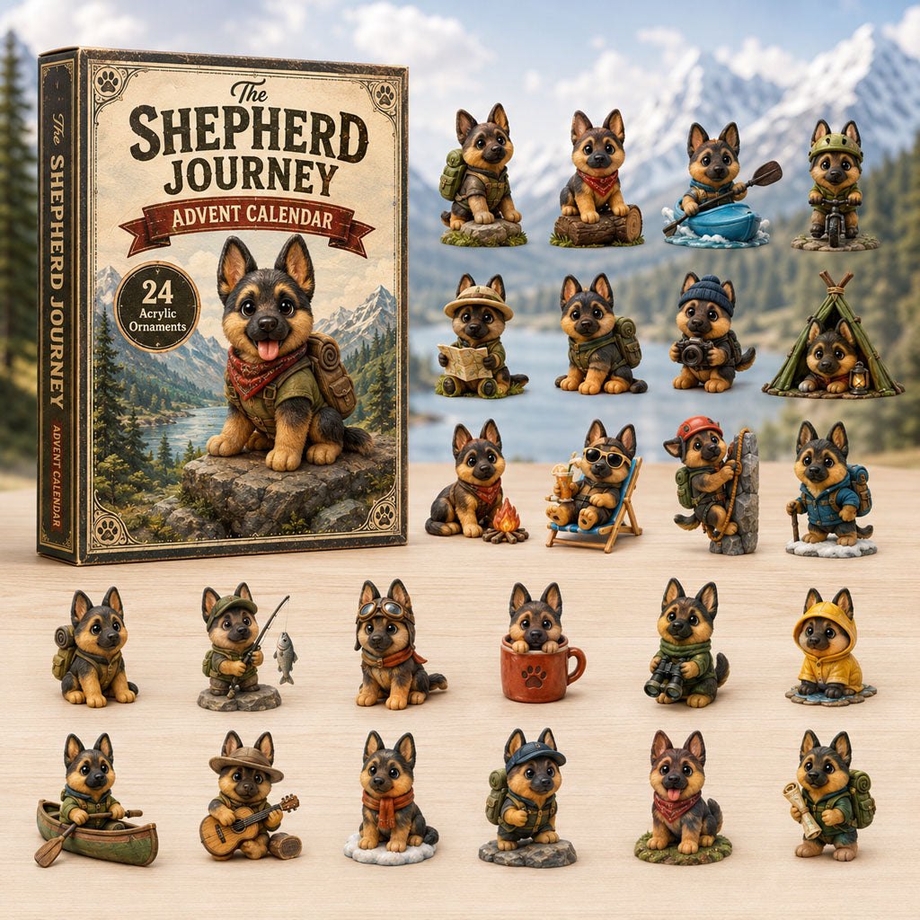 Shepherd Journey Dog advent calendar