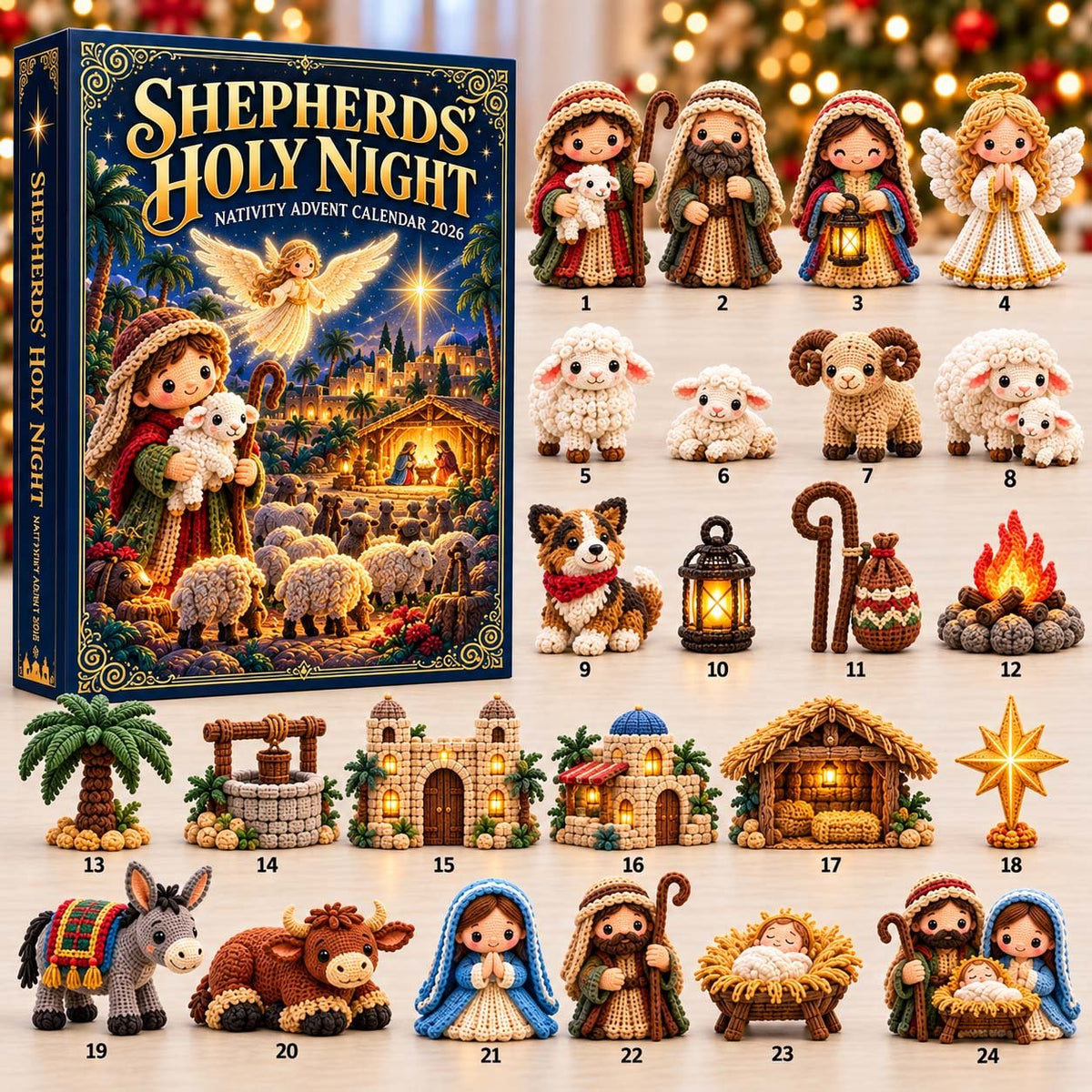 Shepherds of Bethlehem advent calendar
