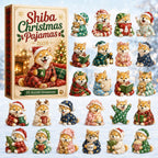 Shiba Christmas Pajamas advent calendar
