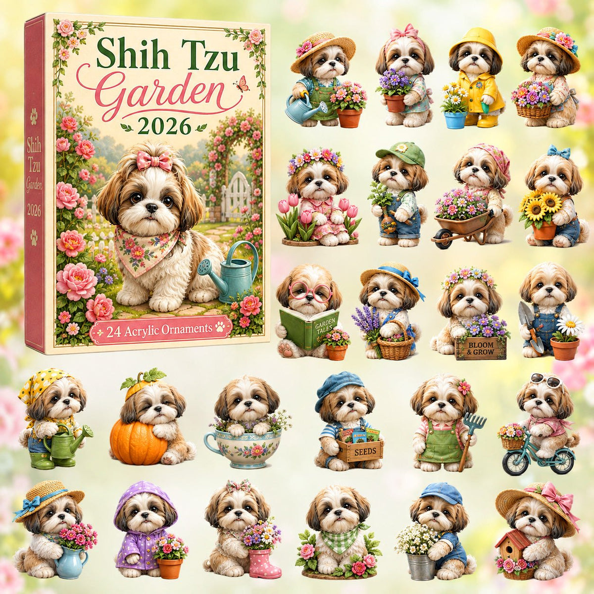 Shih Tzu Garden advent calendar