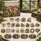 Shiitake Mushroom Advent Calendar - 24 Acrylic Charms