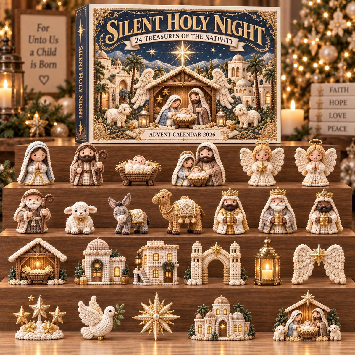 Silent Holy Night advent calendar