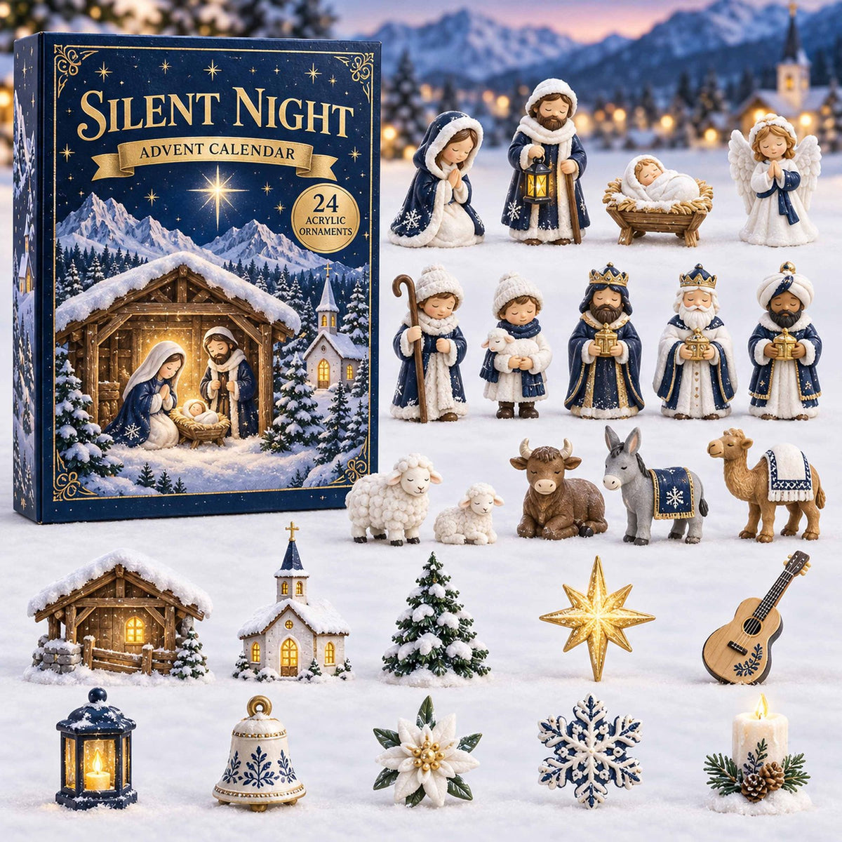 Silent Night advent calendar