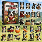 Silly Border Collie Moments advent calendar