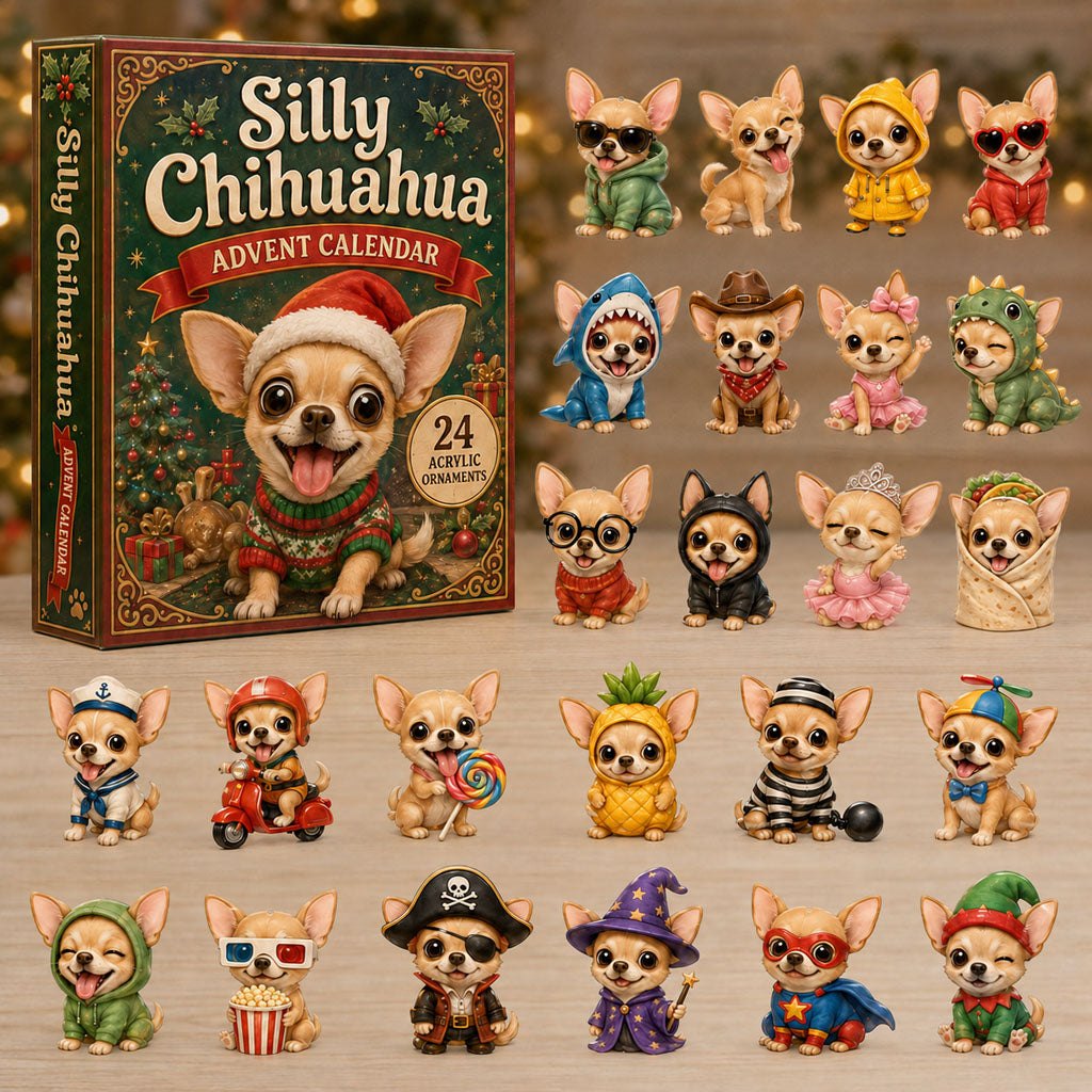 Silly Chihuahua advent calendar