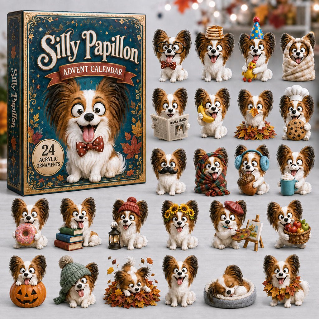 Silly Papillon advent calendar