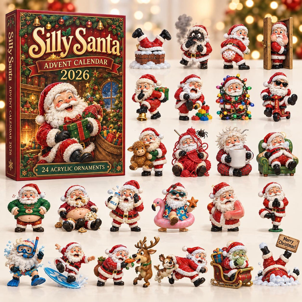 Silly Santa advent calendar