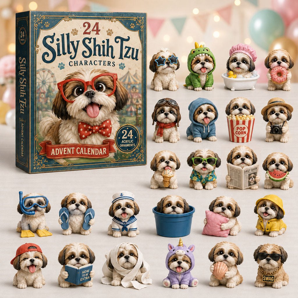 Silly Shih Tzu advent calendar