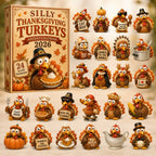 Silly Turkeys advent calendar