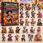 Skeleton Fiesta advent calendar