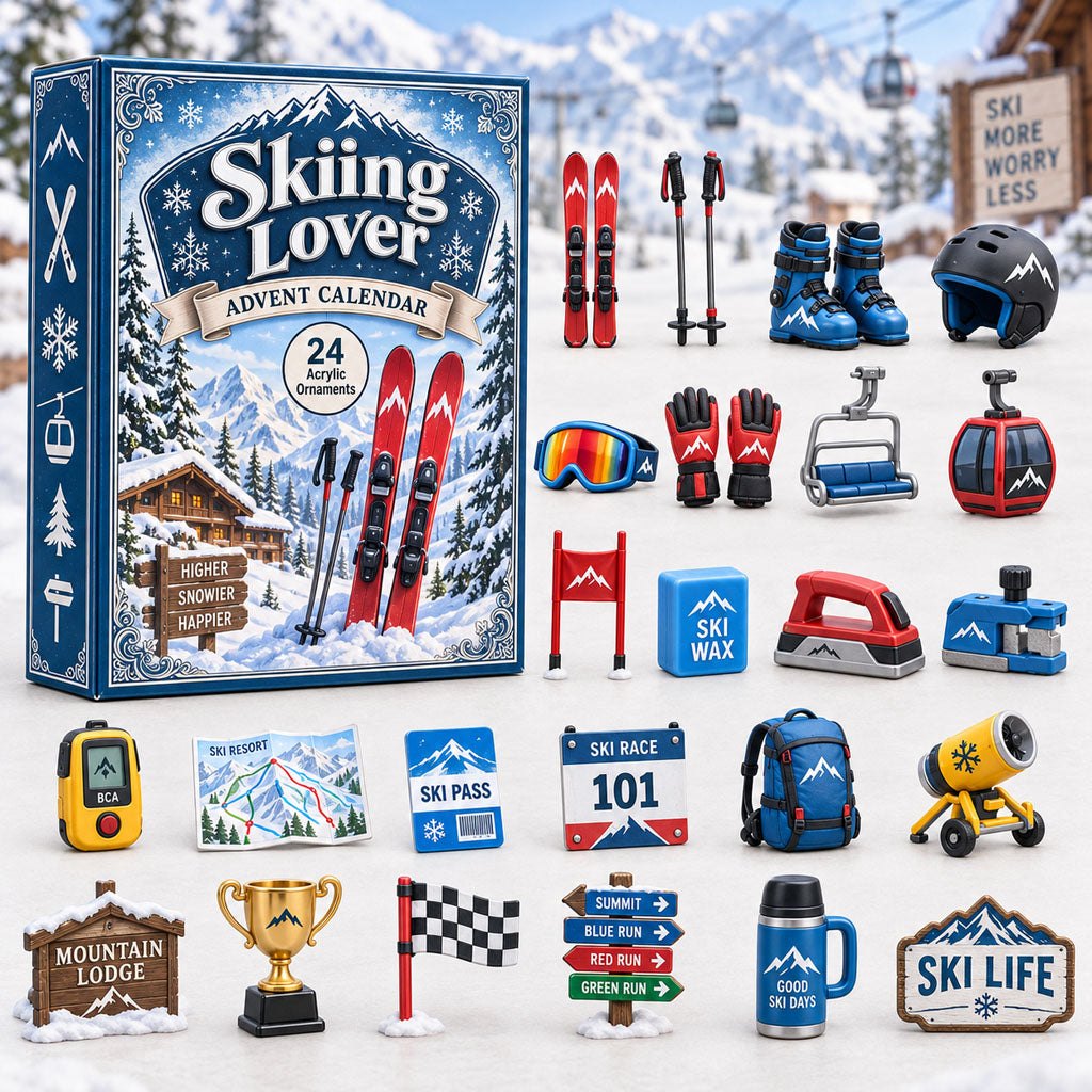 Skiing Lover advent calendar