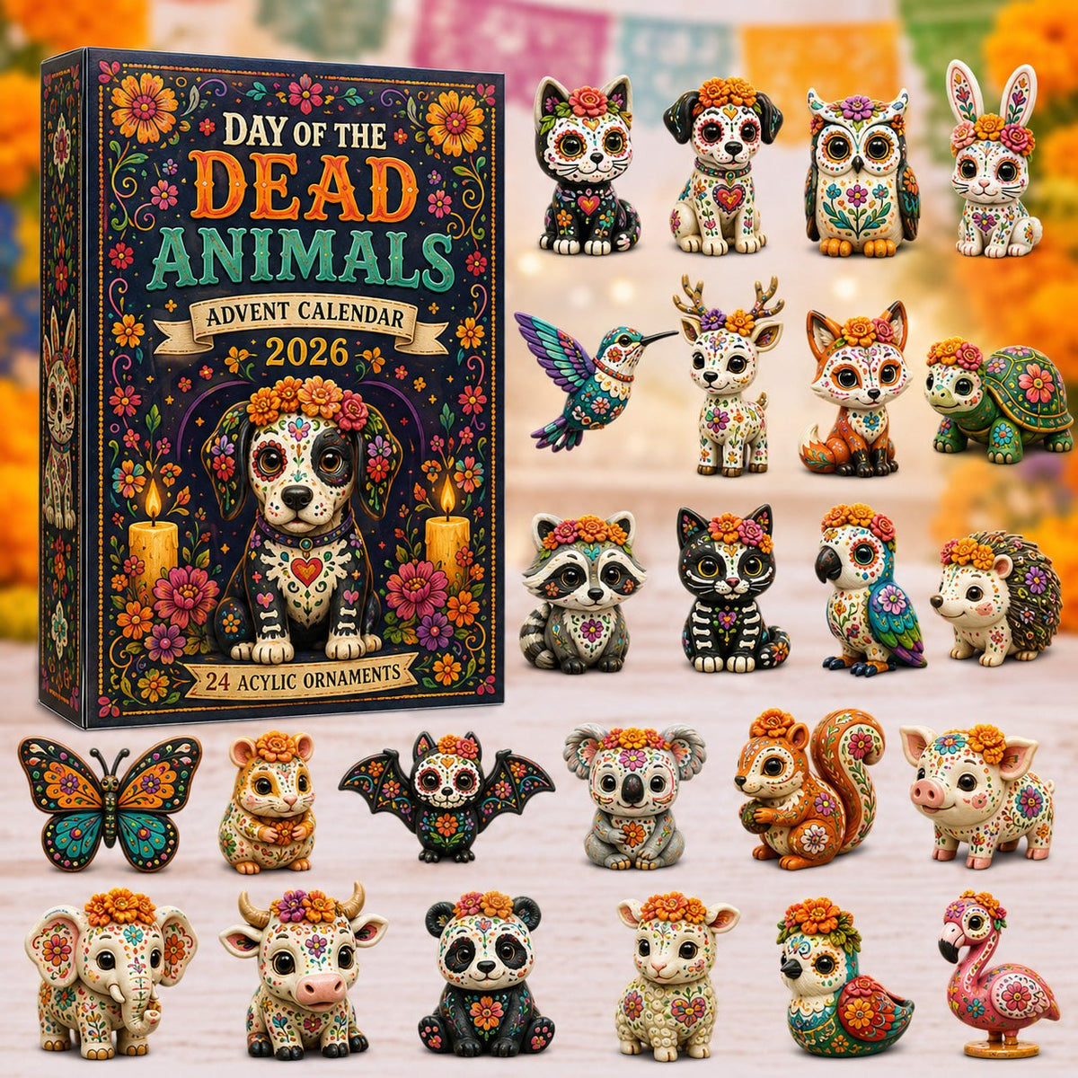 Skull Animals advent calendar