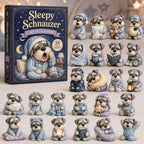 Sleepy Schnauzer advent calendar