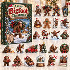 Snow Globe Bigfoot Christmas advent calendar