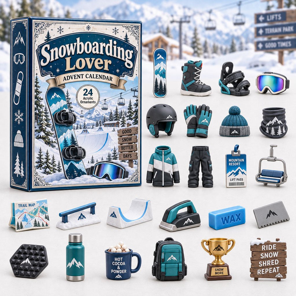 Snowboarding Lover advent calendar