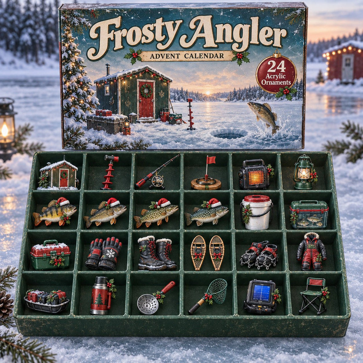 Snowbound Angler advent calendar