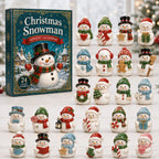 Snowman advent calendar