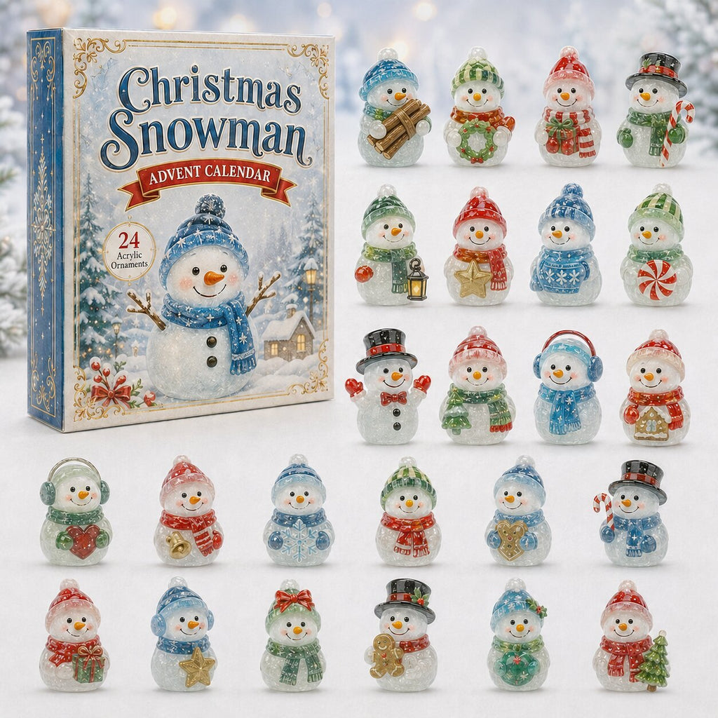 Snowman advent calendar