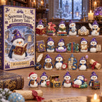 Snowman Dragon Library Tales advent calendar