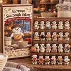 Snowman Sourdough Bakery advent calendar