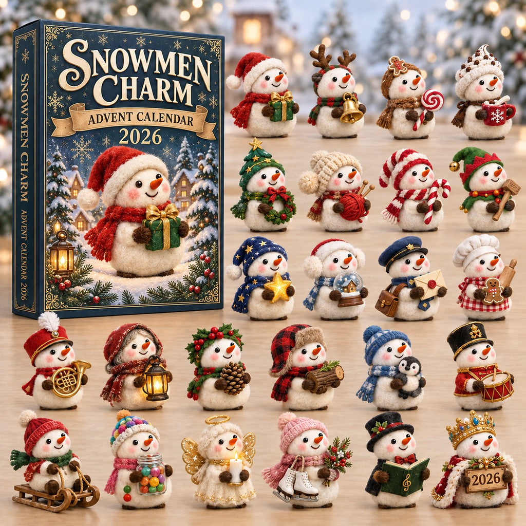 Snowmen Charm advent calendar
