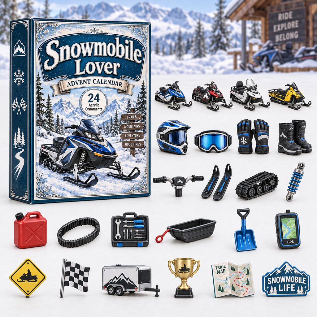 Snowmobile Lover advent calendar