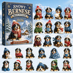 Snowy Bernese Mountain advent calendar