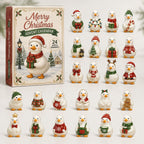 Snowy Christmas advent calendar