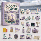 Soccer Theme Purple advent calendar