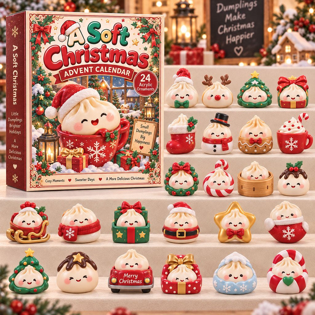 Soft Christmas advent calendar