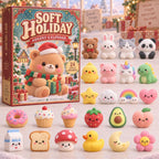 Soft Holiday Bear advent calendar