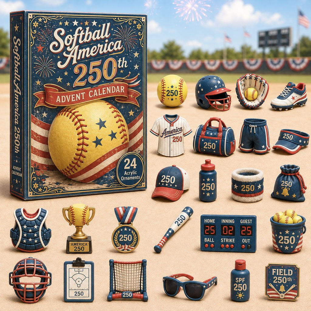 Softball America 250th advent calendar