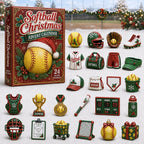 Softball Christmas advent calendar