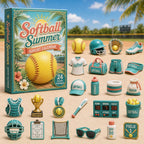 Softball Summer advent calendar