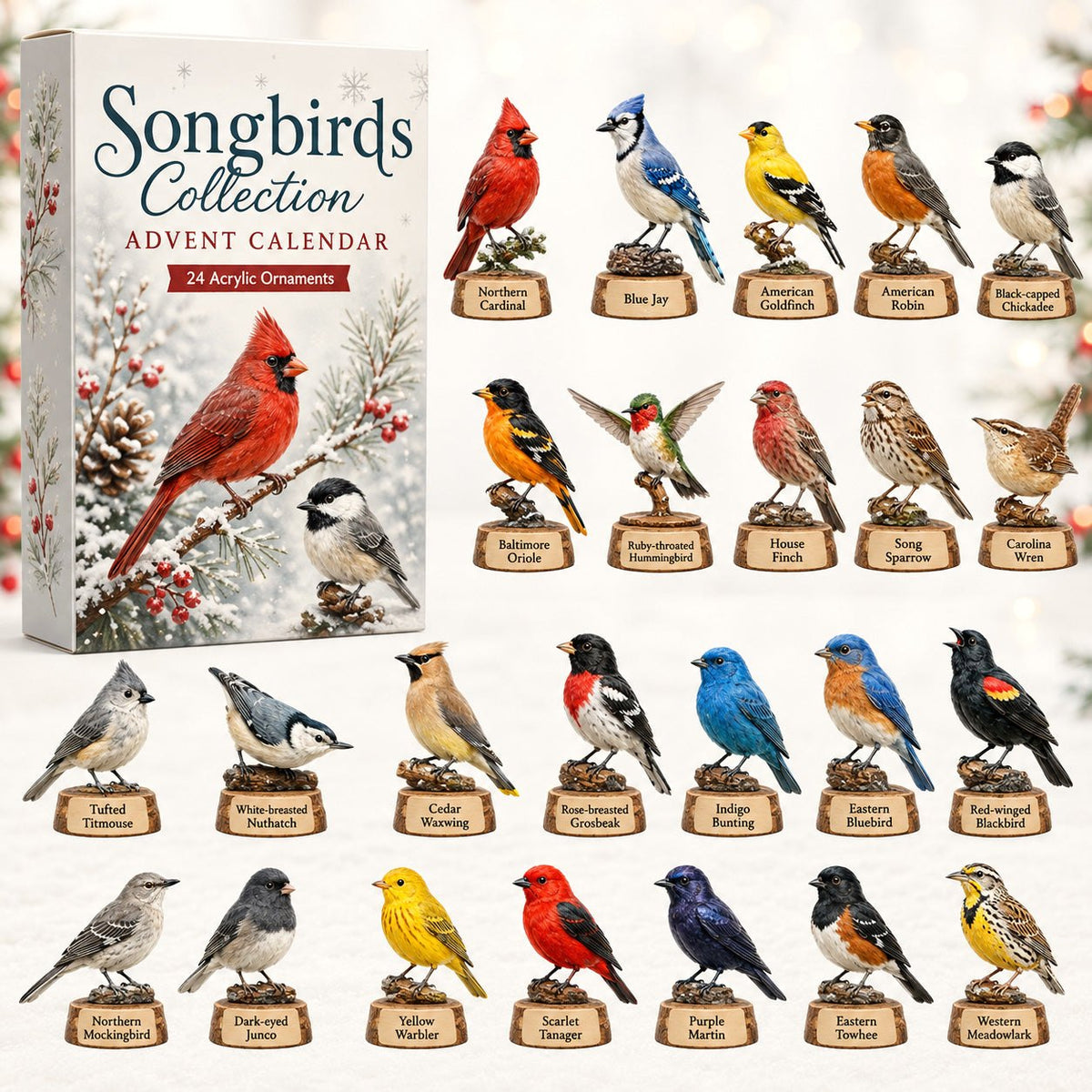 Songbirds Collection advent calendar