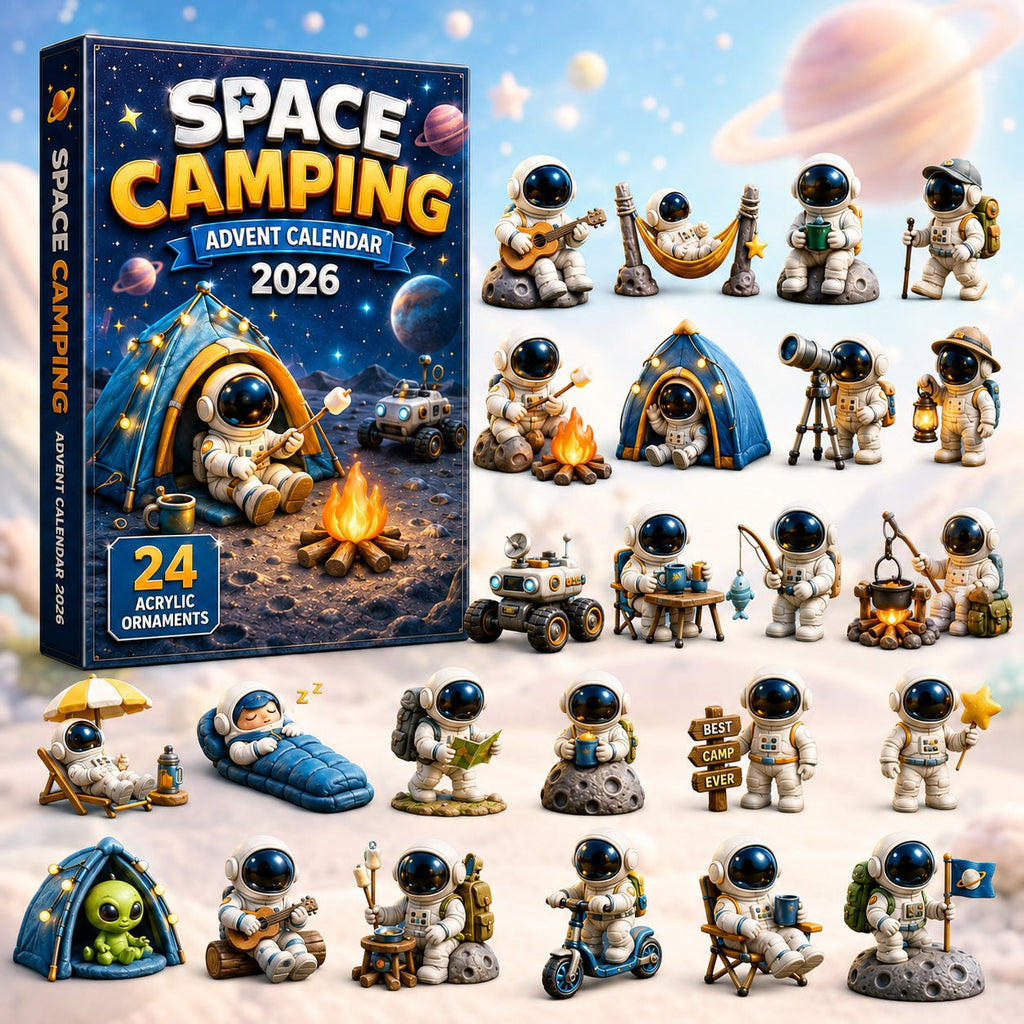 Space Camping advent calendar