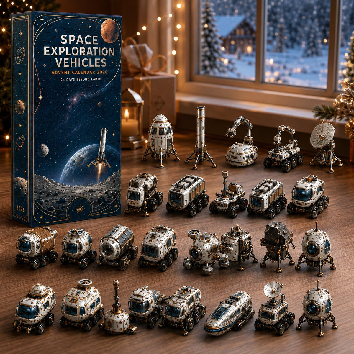 Space Exploration Vehicles advent calendar
