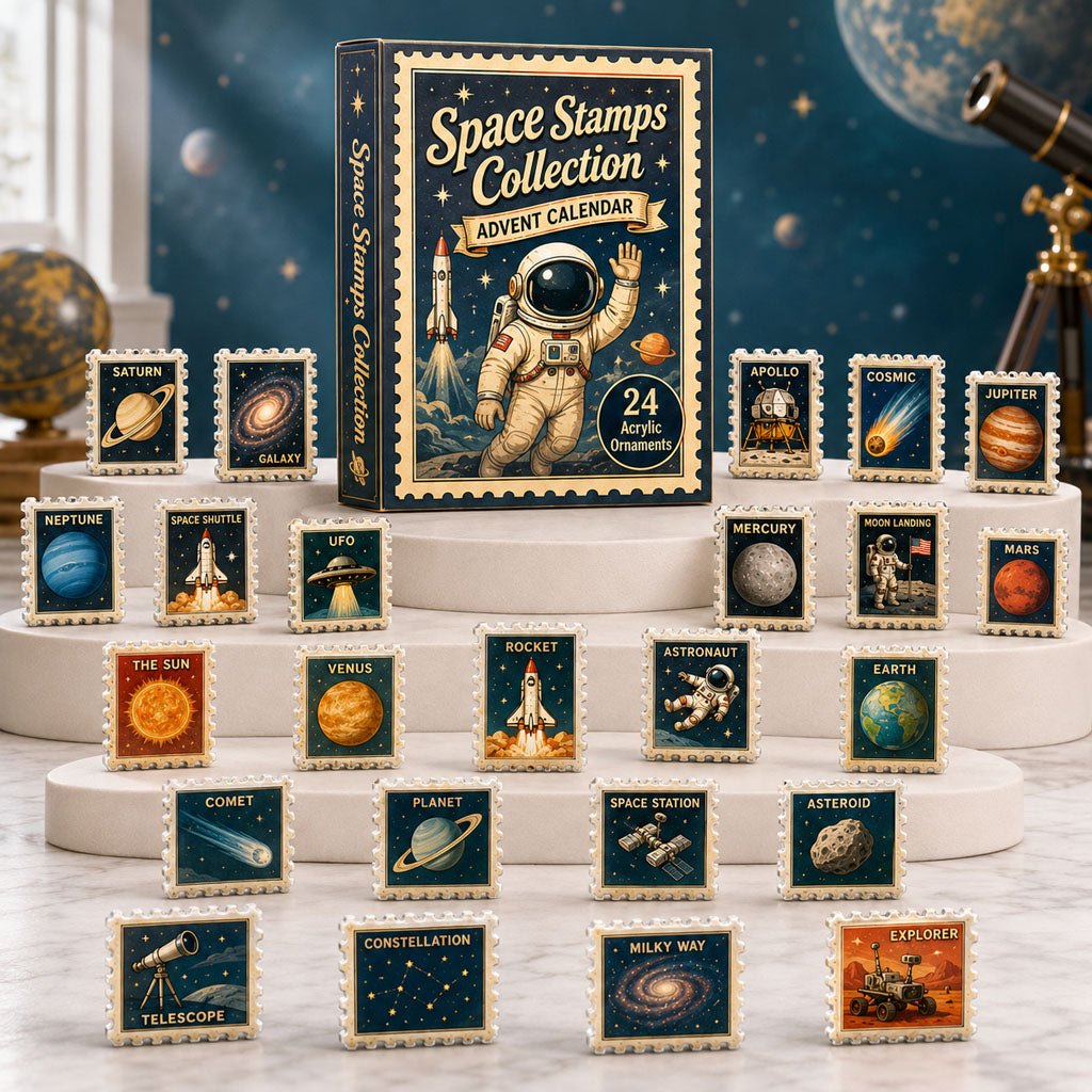 Space Stamps Collection advent calendar
