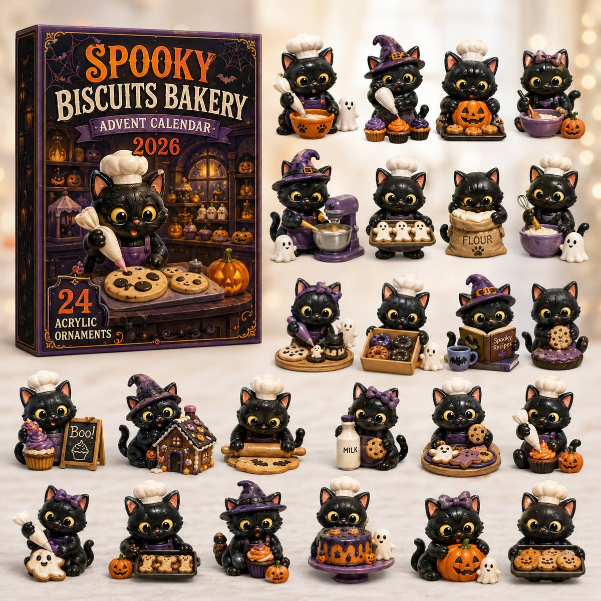 Spooky Biscuits Bakery advent calendar