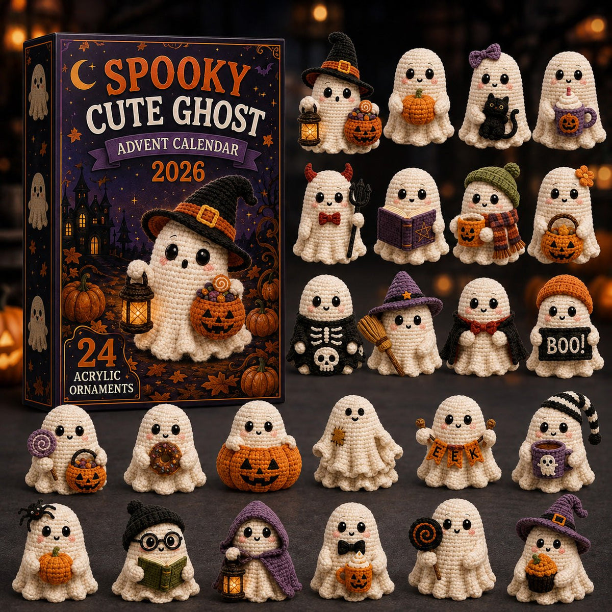 Spooky Cute Ghost advent calendar