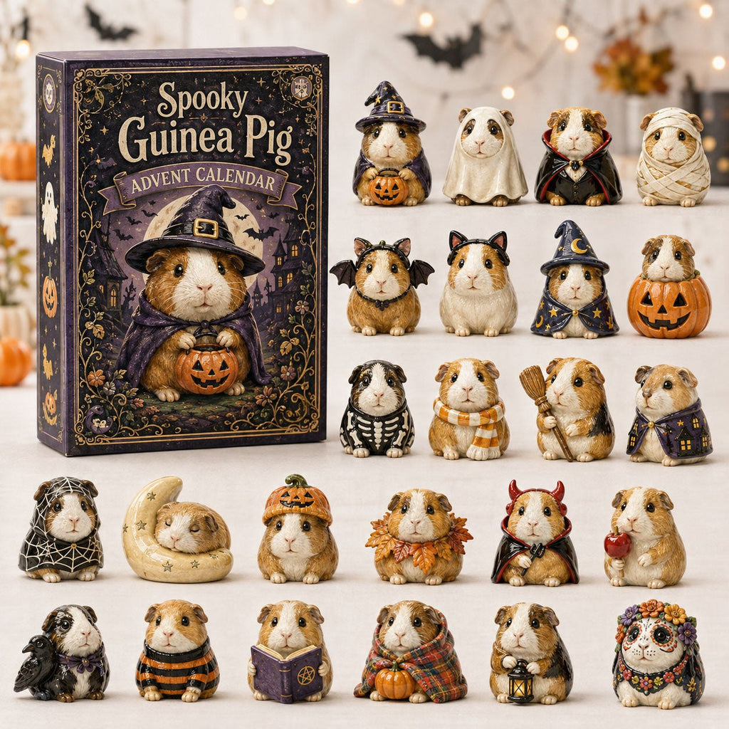 Spooky Guinea Pig advent calendar
