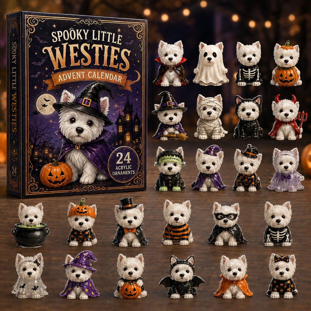 Spooky Little Westies advent calendar