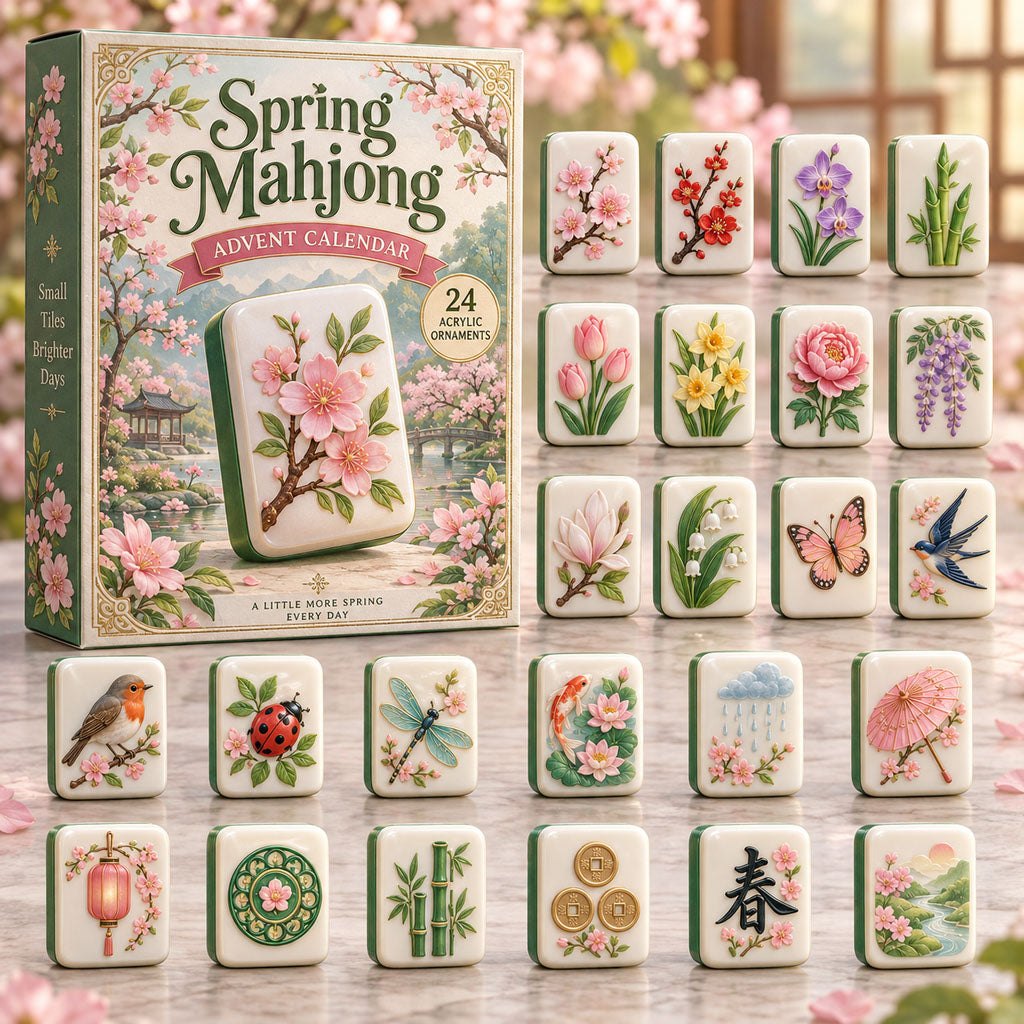 Spring Mahjong advent calendar