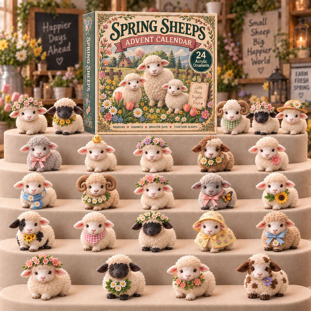 Spring Sheeps advent calendar