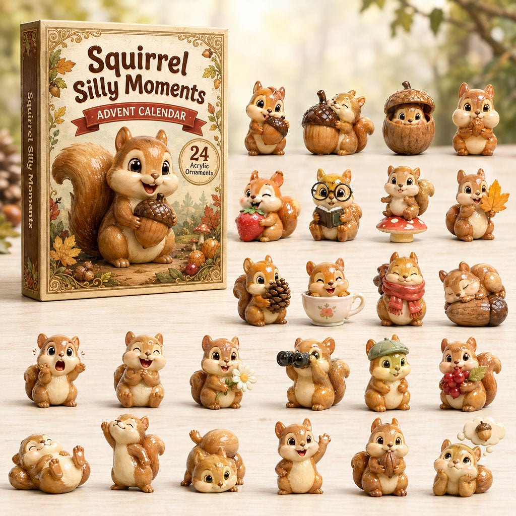 Squirrel Silly Moments advent calendar