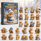 Squirrel Winter Wonderland advent calendar