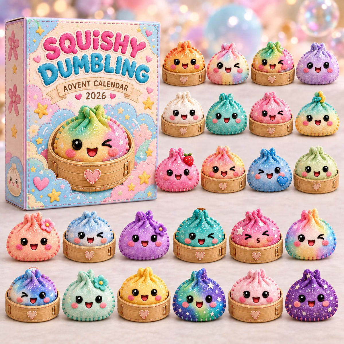 Squishy Dumpling advent calendar